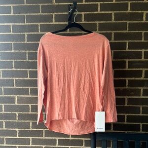 NWT Women's Pink/Orange Lululemon Top
